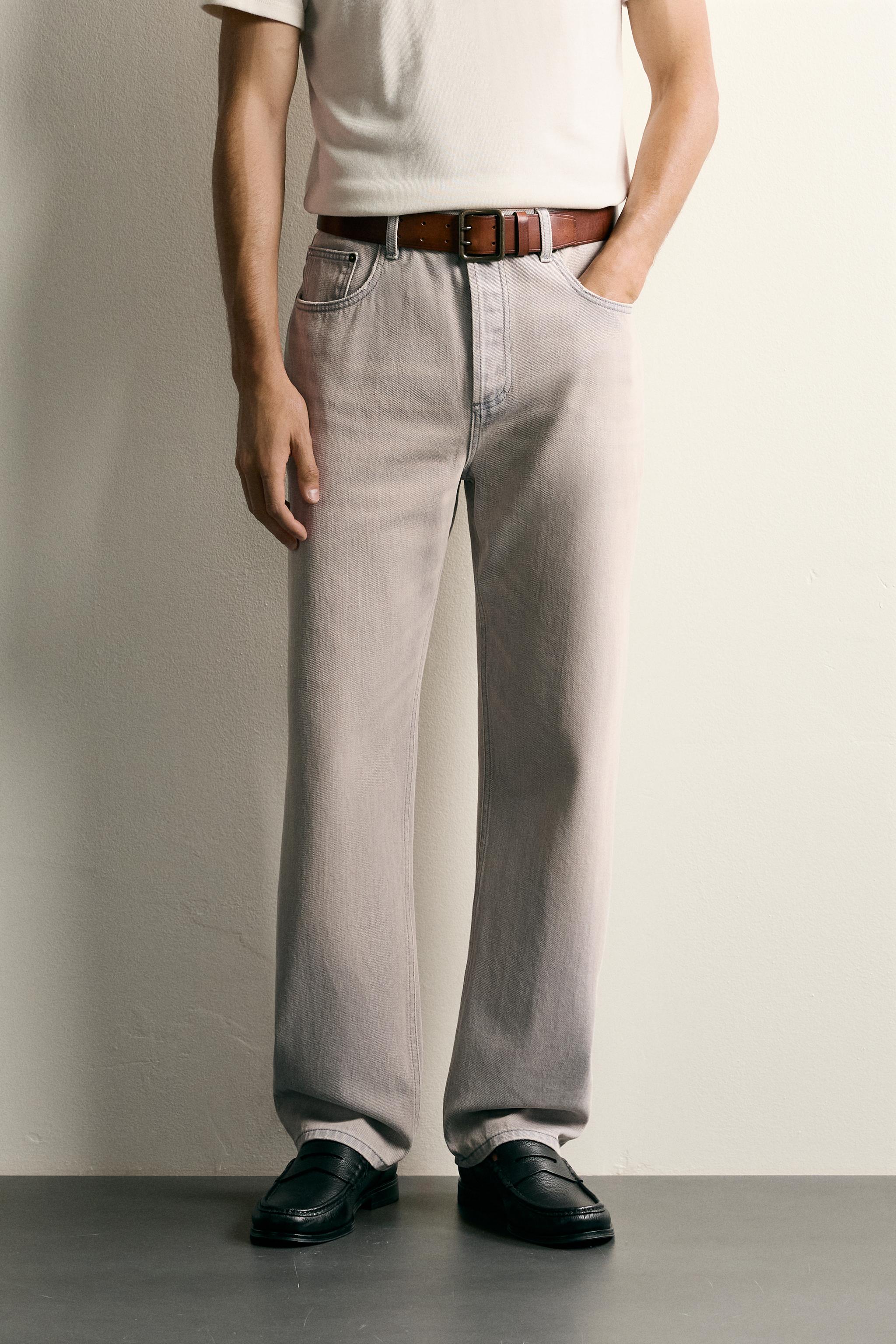 RELAXED ANKLE FIT JEANS